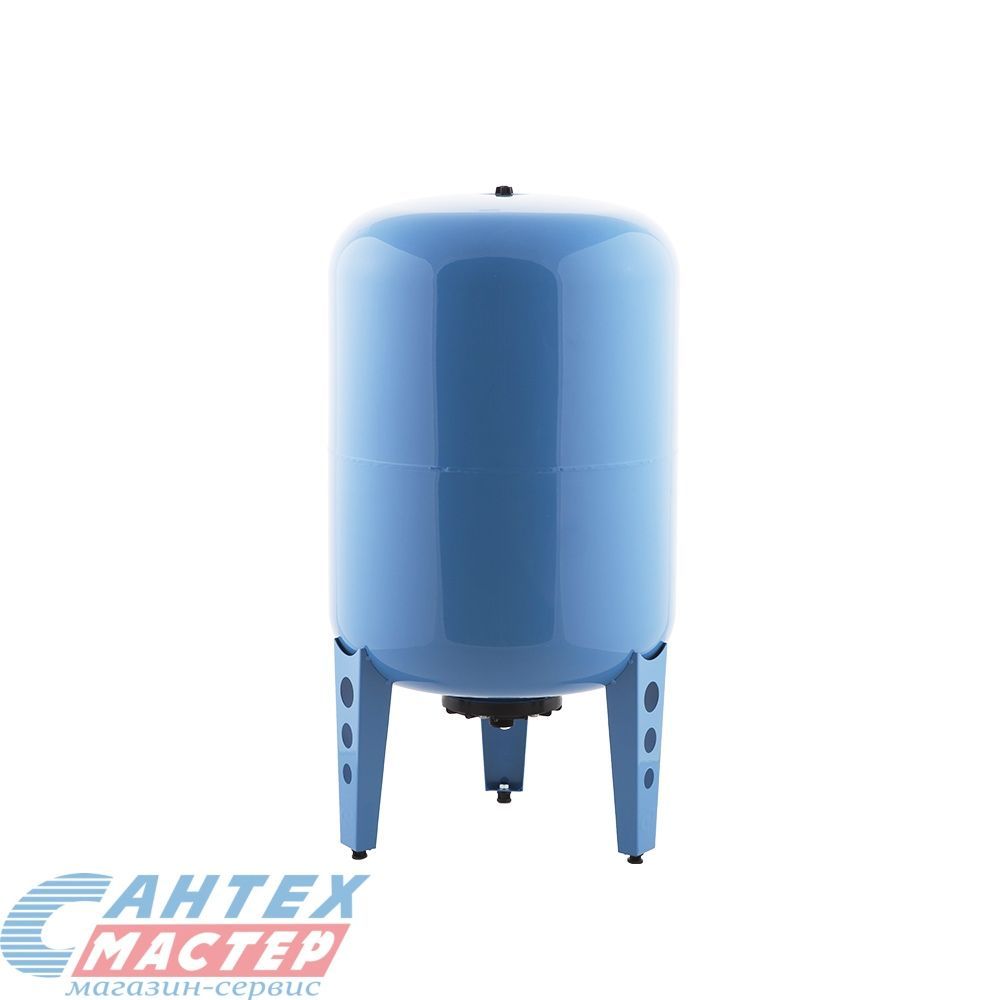 Бак расширительный 100 л (синий) Джилекс 100 ВП К на ножках, на пол, вертикальный, фланец комбинированный гидроаккумулятор 7106