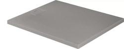 Душевой поддон Duravit Stonetto 120х100х5 см, минеральное литье DuraSolid, цвет: бетон, антискольжение, (без установочного комплекта, без экрана, без слива), прямоугольный