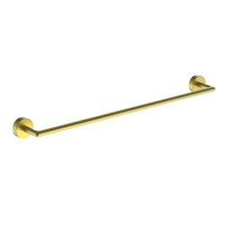 Полотенцедержатель Raglo R320.01.03, одинарный, 600 мм настенный, неповоротный, латунь, для полотенец в ванную/туалет/душевую кабину, цвет сатин золотой