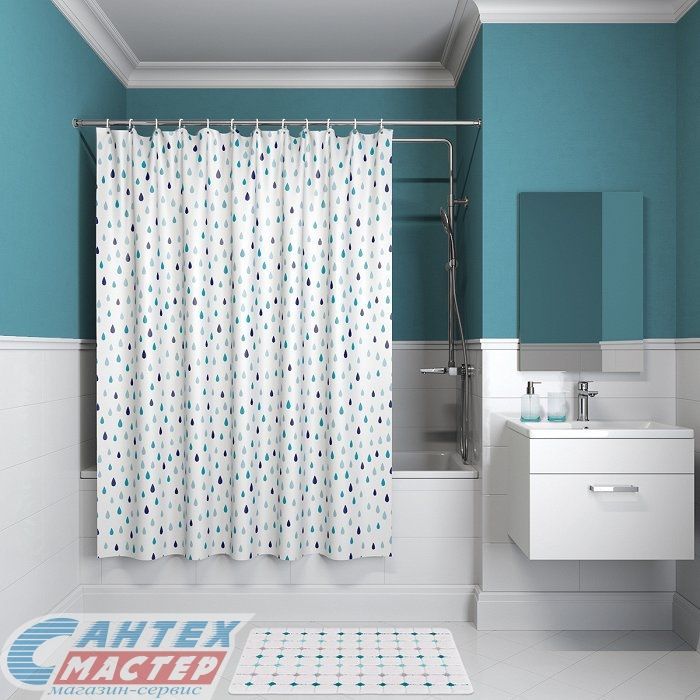 Шторка Iddis для ванной комнаты Promo 180х180 P14P118i11