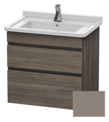Тумба/шкафчик для консоли/столешницы Duravit DuraStyle под раковину 40х47,8х51,2 см, подвесная, ДСП, цвет: сосна терра/базальт, 2 выдвижных ящика, прямоугольная