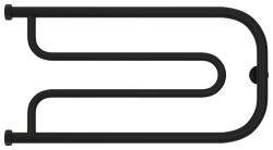 Полотенцесушитель Сунержа "Гусли+" 320х650 Н. Г. 1", водяной, цвет матовый чёрный