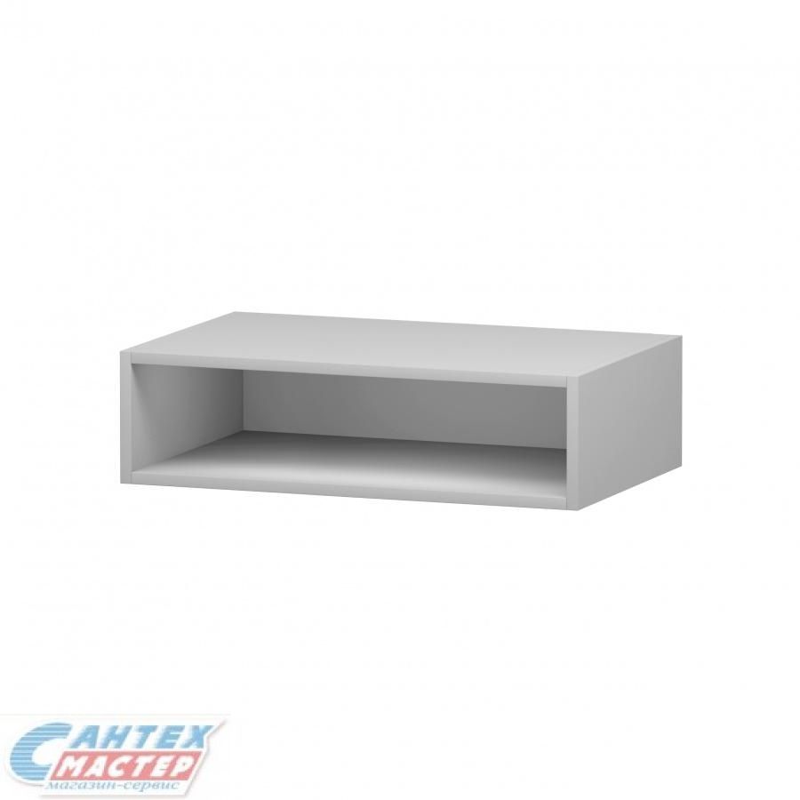 Душевой гарнитур Dorff Norma высота 1010 мм, цвет хром, без смесителя, комплект: тропический душ квадратный (с верхней лейкой)/стойка/лейка/шланг, настенная, латунь/пластик