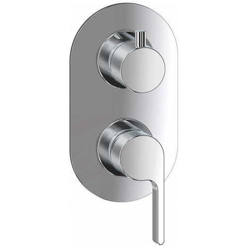 Смеситель для душа Webert DoReMi однорычажный, скрытого монтажа, керамический, настенный, без излива/шланга/лейки, латунь хром