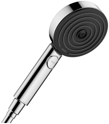 Лейка душевая Hansgrohe Pulsify Select S 3jet Activation, настенная, круглая, с 3 режимами, регулируемая, хромированная/пластмассовая цвет хром, ручная, для душа/ванной
