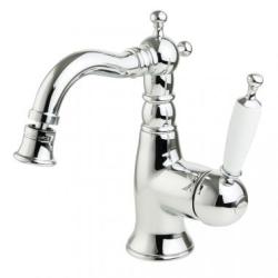 Смеситель для биде Migliore Oxford, однорычажный, поворотный, длина 130 мм, керамический картридж, латунь, цвет хром