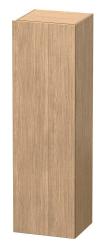 Пенал Duravit DuraStyle, 40x36x140 см, подвесной, (правый), с дверцей, с полкой, со стеклянными полками, цвет: дуб европейский, в ванную комнату
