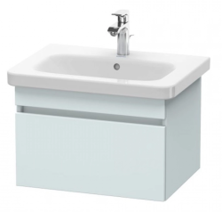 Тумба/шкафчик для консоли/столешницы Duravit DuraStyle под раковину 40х54,8х51,2 см, подвесная, ДСП, цвет: светло-голубой, 1 выдвижной ящик, прямоугольная