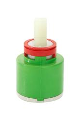 Картридж IDDIS Optima Home 35 мм, EcoStop, EcoControl низкий, керамический, для смесителя, без ножек, зеленый 01ESC35i82