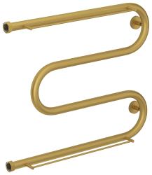 Полотенцесушитель Сунержа "М-образный +" 2 полки 500х650 Н. Г. 1", водяной, цвет матовое золото