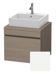 Тумба/шкафчик для консоли/столешницы Duravit DuraStyle под раковину 40х47,8х51,2 см, подвесная, ДСП, цвет: дуб терра/белый матовый, 1 выдвижной ящик, прямоугольная