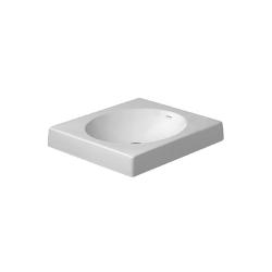 Раковина DURAVIT Architec, 50х50х14,5 см, накладная, круглая, санфарфор, цвет белый, без отверстия под смеситель, без перелива
