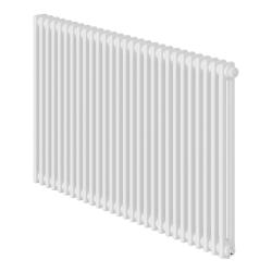 Радиатор Royal Thermo Insignia VC2050 стальной 2 трубчатый, 28 секций, нижнее подключение, для отопления квартиры, дома, водяные, мощность 1736 Вт, настенный, цвет белый RAL9016