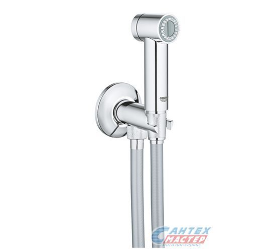 Душевой гарнитур Grohe Sena Trigger Spray 35 с гигиеническим душем и настенным держателем хром 26329000