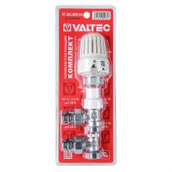 Комплект терморегулирующего оборудования VALTEC угловой 1/2" х 3/4" евроконус VT.045.NER.04