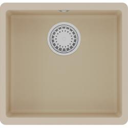 Мойка кухонная Lemark SINARA 440-U, 42х44х21,7 см, врезная, кварцгранит, прямоугольная, цвет бежевый, без отверстия под смеситель, без крыла, слив-перелив, врезная под столещницу, для кухни Мойка кухонная Lemark SINARA 440-U, 42х44х21,7 см, врезная, кварцгранит, прямоугольная, цвет бежевый, без отверстия под смеситель, без крыла, слив-перелив, врезная под столещницу, для кухни