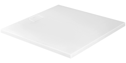 Душевой поддон Duravit Stonetto 120х120х5, минеральное литье DuraSolid, цвет: белый, антискольжение, (без установочного комплекта, без экрана, без слива), квадратный