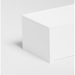 Панель боковая Excellent Be Spot для ванны, 65х56 см, полистирол, цвет: белый, (экран для ванны Be Spot) прямоугольная, торцевая панель, левая/правая, левосторонняя/правосторонняя, универсальная, для ванны