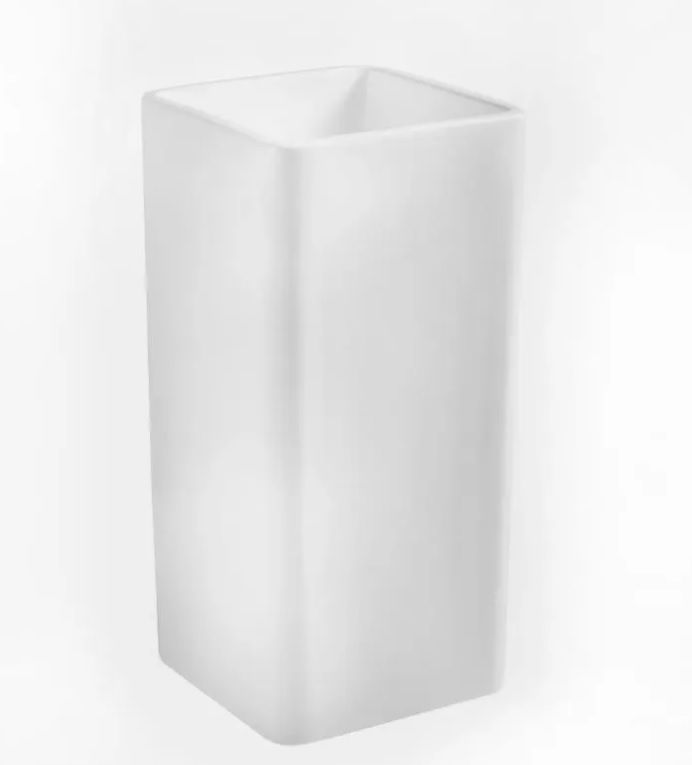 Раковина GID Nb149 41х85х41 напольная, квадратная, керамическая/фарфоровая, цвет белый, без отверстия под смеситель,без слива-перелива