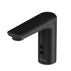 Смеситель для раковины/умывальника Damixa Jupiter, сенсорный, неповоротный, длина излива 112 мм, латунь, цвет черный