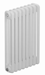 Стальной радиатор отопления RIFAR TUBOG Ventil 3057 8 секций, трубчатый, нижнее одностороннее подключение с термостатическим клапаном, настенный, сталь, цвет белый