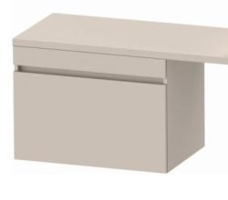 Тумба/шкафчик для консоли/столешницы Duravit DuraStyle под раковину 50х47,8х51,2 см, подвесная, ДСП, цвет: серо-коричневый, 1 выдвижной ящик, прямоугольная