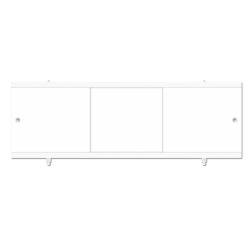 Панель MELODIA под ванну "Salsa", 148х54 см, ПВХ, цвет: белый, (экран для ванны Salsa) прямоугольная, фронтальная панель, универсальная, левая/правая, левосторонняя/правосторонняя, для ванны