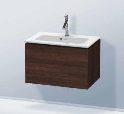 Тумба под раковину для консоли/столешницы Duravit L-Cube 62х47,7х40 см, подвесная, ДСП, цвет: каштан темный, 1 выдвижной ящик, прямоугольная