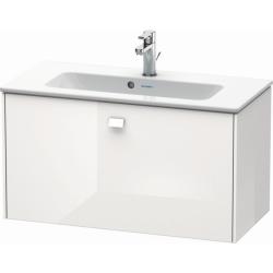 Тумба/шкафчик для консоли/столешницы Duravit Brioso под раковину 82х48х44,2 см, подвесная, ДСП, цвет: белый глянец, 1 выдвижной ящик, прямоугольная