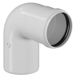 Отвод конденсационный Okseler D80 угол 90° PPR универсальный