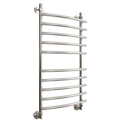 Полотенцесушитель Двин R Primo 100/50, водяной (1"-3/4"-1/2" К3 Полированный), универсальное подключение, нержавеющая сталь, настенный, форма лесенка, цвет хром