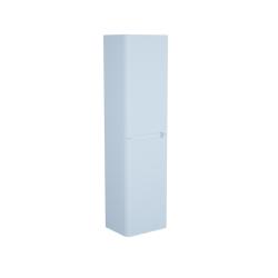 Пенал IDDIS Edifice 40х30х150 см, подвесной, универсальная ориентация, 2 распашные дверцы/со стеклянными полками, цвет голубой, в ванную комнату