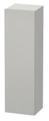 Пенал Duravit DuraStyle, 40x36x140 см, подвесной, (правый), с дверцей, с полкой, со стеклянными полками, цвет: бетонно-серый/базальт, в ванную комнату