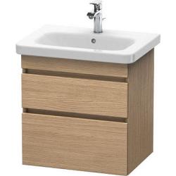 Тумба/шкафчик для консоли/столешницы Duravit DuraStyle под раковину 40х47,8х51,2 см, подвесная, ДСП, цвет: дуб европейский, 2 выдвижных ящика, прямоугольная
