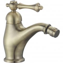 Смеситель для биде ROSE однорычажный, неповоротный, длина 140 мм, латунь, цвет бронза