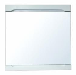 Зеркало Loranto Арфа 80, 80х80 см, с LED/ЛЕД-подсветкой, квадратное, выключатель, для ванны, навесное/подвесное/настенное
