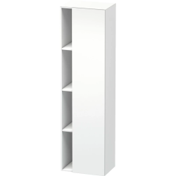 Пенал Duravit DuraStyle, 50x36x180 см, подвесной, (правый), с дверцей, с закрытыми/открытыми полками, цвет: белый матовый, в ванную комнату