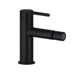 Смеситель для биде Excellent Pi, однорычажный, неповоротный, длина излива 146 мм, керамический картридж, латунь, цвет черный матовый