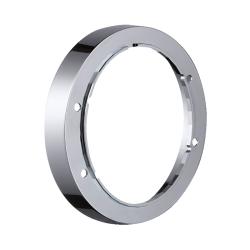 Удлинение внешней части ibox, Ø 150 мм Hansgrohe, металл, хром, 2,2 см, круглый, подходит для всех готовых наборов для душа и ванны Ø 150 мм