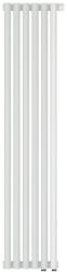 Радиатор отопления Сунержа Эстет-00 EU50 1200х270 6 секций, цвет белый, нижнее подключение, нержавеющая сталь, трубчатый