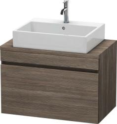 Тумба под раковину для консоли/столешницы Duravit DuraStyle 80х54,8х51,2 см, подвесная, ДСП, цвет: сосна терра, 1 выдвижной ящик, прямоугольная