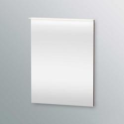 Зеркало Duravit Happy D.2, 65х86х10,5 см с LED/ЛЕД-подсветкой, прямоугольное, подвесное/настенное, цвет рамы: орех американский, сенсорный выключатель, диммер, для ванной