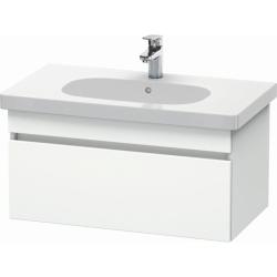 Тумба под раковину для консоли/столешницы Duravit DuraStyle 80х55х50 см, подвесная, ДСП, цвет: белый матовый, 1 выдвижной ящик, прямоугольная