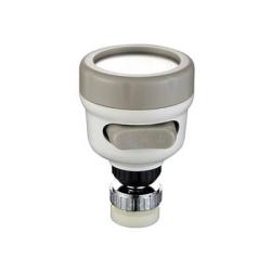 Насадка на излив Splenka S452.02, для гибкого излива кухонного смесителя, 3 режима, белый, ABS-пластик