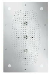 Верхний душ Hansgrohe Raindance Rainmaker 680/460 3jet с подсветкой LED, потолочный монтаж, прямоугольный, с 3 режимами, размер 68х46 см, металл, цвет хром, вровень с потолком, для душа/ванной Верхний душ Hansgrohe Raindance Rainmaker 680/460 3jet с подсветкой LED, потолочный монтаж, прямоугольный, с 3 режимами, размер 68х46 см, металл, цвет хром, вровень с потолком, для душа/ванной