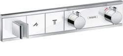 Смеситель для душа Hansgrohe RainSelect термостатический, скрытого монтажа, настенный, без излива/шланга/лейки, латунь, цвет белый/хром