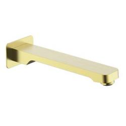 Излив Raglo R473.60.03 для ванны, длина 209 мм цвет сатин золотой, латунь, встраиваемый/встроенный, настенный