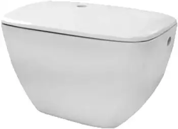 Бачок Лобня Комфорт белый, без арматуры (шток) для унитаза