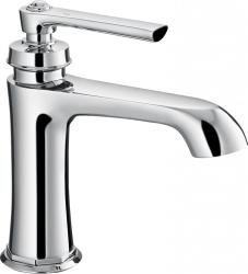 Смеситель для раковины Cezares Liberty однорычажный, длина излива 130 мм, неповоротный, керамический, латунь, цвет хром, без донного клапана