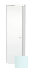 Пенал Duravit Brioso L, 52x24x177 см, подвесной, (левый), с дверцей, с полкой, со стеклянными полками, цвет: светло-голубой, в ванную комнату